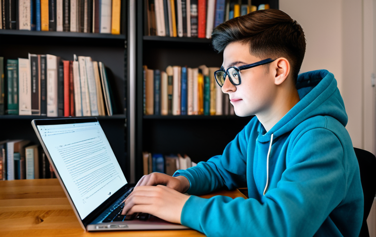 신입 보안 전문가를 위한 조언 - **

"A young, enthusiastic cybersecurity student, fully clothed in casual attire, working on a lapto...